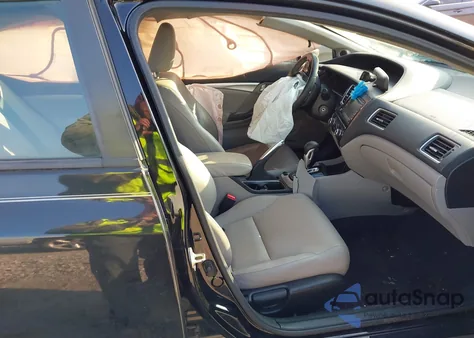 2013 Honda Civic Ex-L из США, поврежденный, VIN 19XFB2F93DE092658